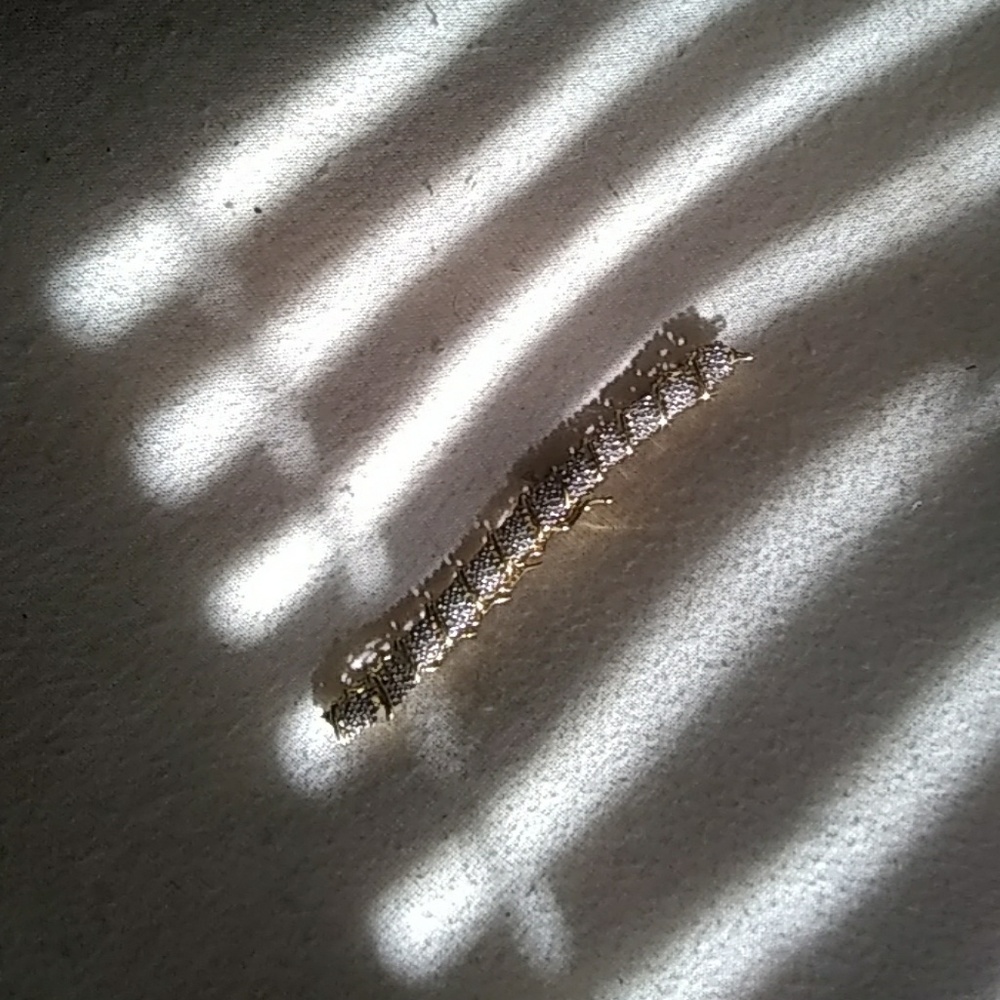 Gold and diamond bracelet